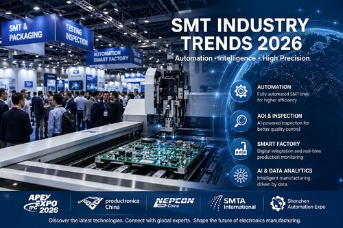 Najnowsze blogi firmy Globalne trendy wystawy SMT 2026: na co powinni zwrócić uwagę producenci elektroniki