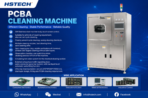 Najnowsze blogi firmy HS-810 Integrated Offline PCBA Cleaning Machine Launched: Wysoce wydajne i oszczędne rozwiązanie dla produkcji SMT
