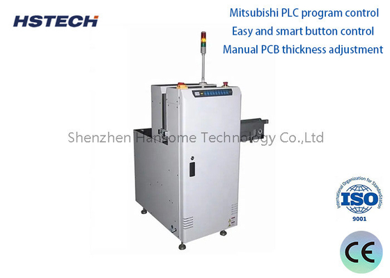 Dobra cena. AC220V Mitsubishi PLC SMEMA Signal Light PCB Bare Board Loader z ręczną regulacją grubości PCB w Internecie