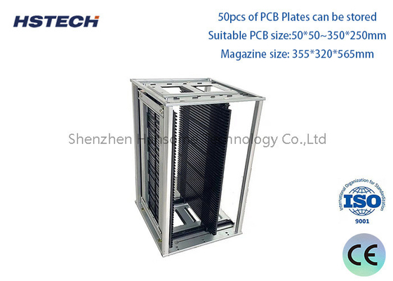 Dobra cena. Szerokość regulowana Max Store 50 sztuk SMT ESD Magazine PCB Storage Rack Handling w Internecie