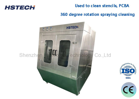 Dobra cena. 28KW PCB Ultrasonic Stencil Cleaner Gorące suszenie powietrza sterowanie stopniowym silnikiem wodno-zasilany stencil cleaner w Internecie