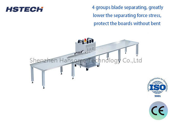 Dobra cena. 300 mm/s Prędkość oddzielania Blade Miving PCB Separator o długości 400 mm w Internecie