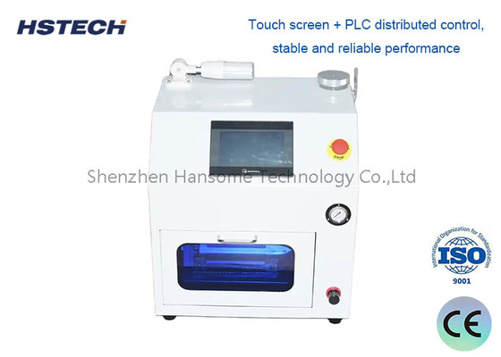 Dobra cena. PLC touch screen SMT czyszczycz dyszy HS-800 z zielonym pokryciem w Internecie