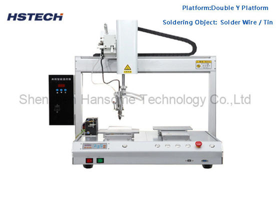 Dobra cena. 4 osi Robotic Soldering Machine Solder Wire Feeding Automated Soldering Equipment HS-S5331 w Internecie