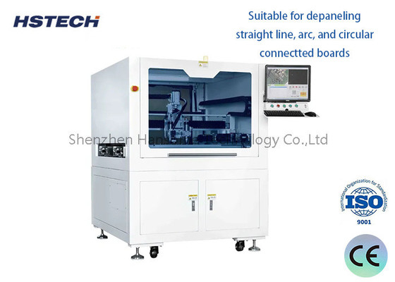 Dobra cena. Wysokiej stabilności PCB Router Machine z CCD Visual Alignment Hiwin Guide Tool Life Monitor w Internecie