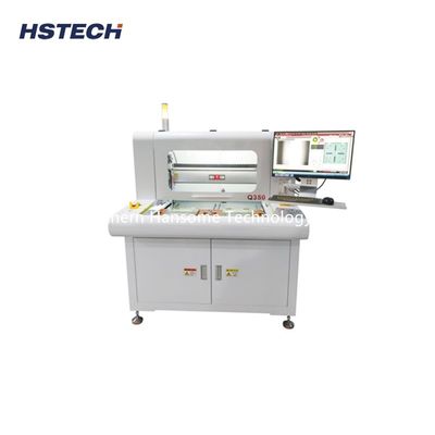 Dobra cena. Twin Working Table Automatic Offline PCB Depaneling Router z wysokiej jakości ostrzem gilotynowym do cięcia płyt PCB w Internecie