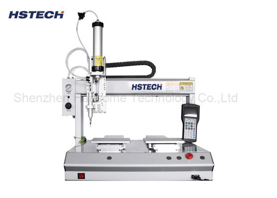 Dobra cena. Podwójna platforma 4 osi Desktop Glue Dispensing Machine Stepper Motor 300mm/s w Internecie