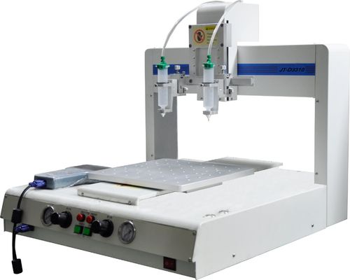 Dobra cena. 350W LCD Dispenser Epoxy Glue Dispenser z dokładnością powtarzania ±0,02mm i sterowaniem 4 ośmi w Internecie
