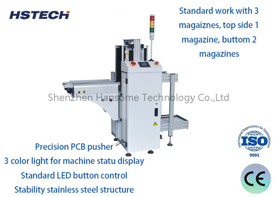 Dobra cena. 3 kolorowe światło 250mm 330mm PCB ładowarka magazyn ładowarka Około 6 sekund dla linii produkcyjnej SMT w Internecie