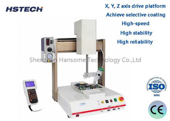 Dobra cena. Platformy napędowe osi X, Y, Z Wysokiej prędkości Wysoka niezawodność Wysoka stabilność 3Axis Selective Coating Machine w Internecie