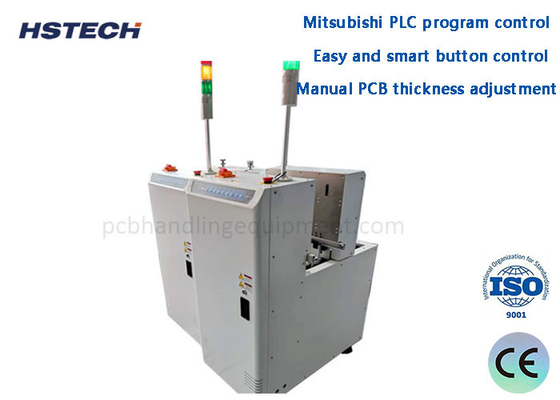 Dobra cena. Ręczne regulacje grubości płytek PCB SMEMA Mitsubishi PLC PCB Board Loader w Internecie