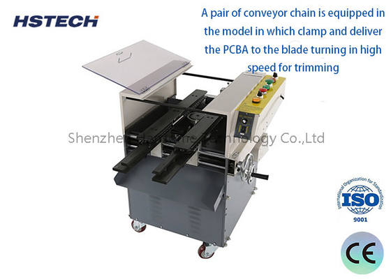 Dobra cena. AC380V 8/10inch Blade 3600rpm Automatyczna maszyna do cięcia ołowiu PCB dla maksymalnie 250mm PCB w Internecie