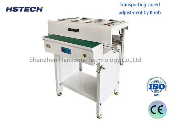 Dobra cena. Przenośnik przenośnikowy PCB z ręcznym kliknięciem ze stali nierdzewnej z pasem ESD i przyciskiem LED w Internecie