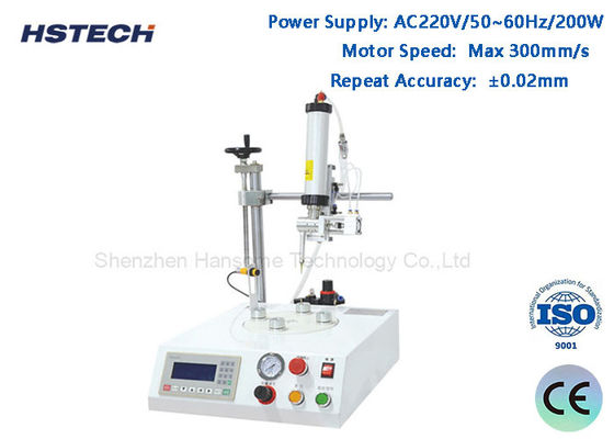 Dobra cena. 4 rotacyjne stanowiska robocze sterowanie ekranem tekstowym LED rozdajnik kleju żarówki z dokładnością powtarzania ± 0,02 mm w Internecie