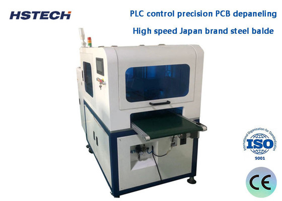 Dobra cena. Wysokiej prędkości Pcb Separator Machine Automatyczny ruchomy ostrze Typ połączyć pełny automatyczny V-Cut Separating HS-F350 w Internecie