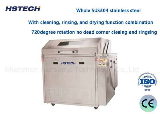 Dobra cena. PLC Control Wodny Automatyczny SMT Wave Solder Pallets Condenser Spraying Cleaner HS-630 w Internecie