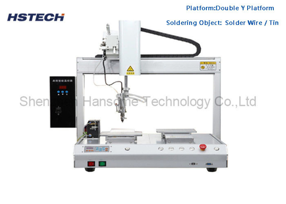 Dobra cena. 4 osi Robotic Soldering Machine Solder Wire Feeding Automated Soldering Equipment HS-S5331 w Internecie