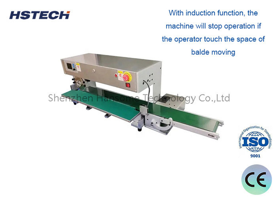Dobra cena. Wytrzymały projekt ostrza V-Cut PCB Cutter Machine PCB Depaneling Equipment With Induction Function w Internecie