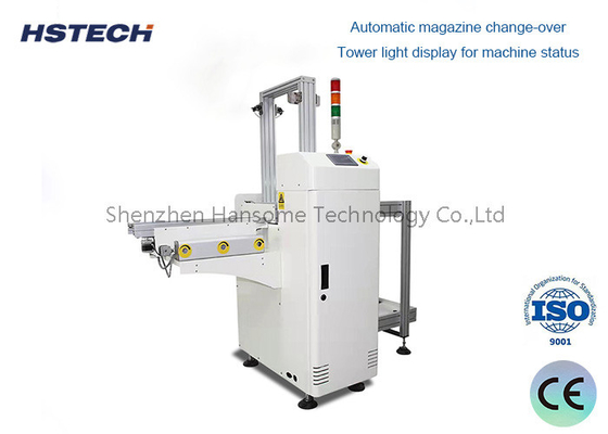 Dobra cena. L-R lub R-L PCB Unloader Automatic Magazine PCB Handling Equipment z przenośnikiem pasa w Internecie