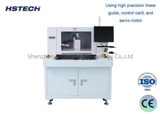 4 osi sterowania ruchem Offline PCBA Router Machine z podwójną platformą X/Y Axis 1000mm/S
