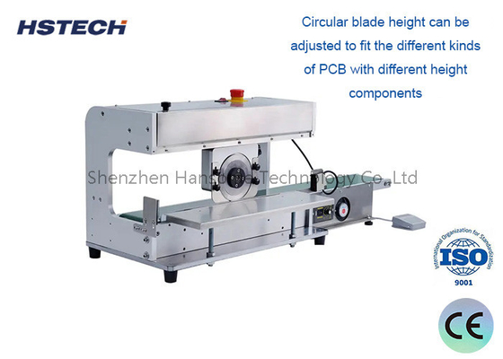 Dobra cena. Pneumatyczna V-Cut Pneumatyczna PCB Depaneling Machine Linear Guillotine For FR4 Pcb Board w Internecie