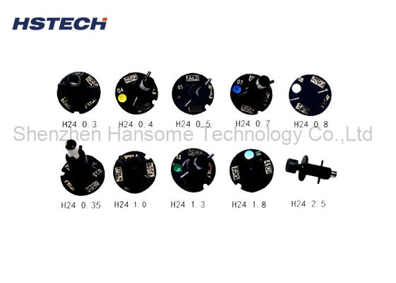 Dobra cena. H24 SMT Pick And Place Nozzles Wielokrotny rozmiar cyny dla SMT NXT Chip Mounter w Internecie