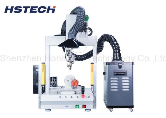 Czyszczenie powietrza Automatyczny robot lutowniczy 4-osiowy pojedynczy końcówka z smog cleaner